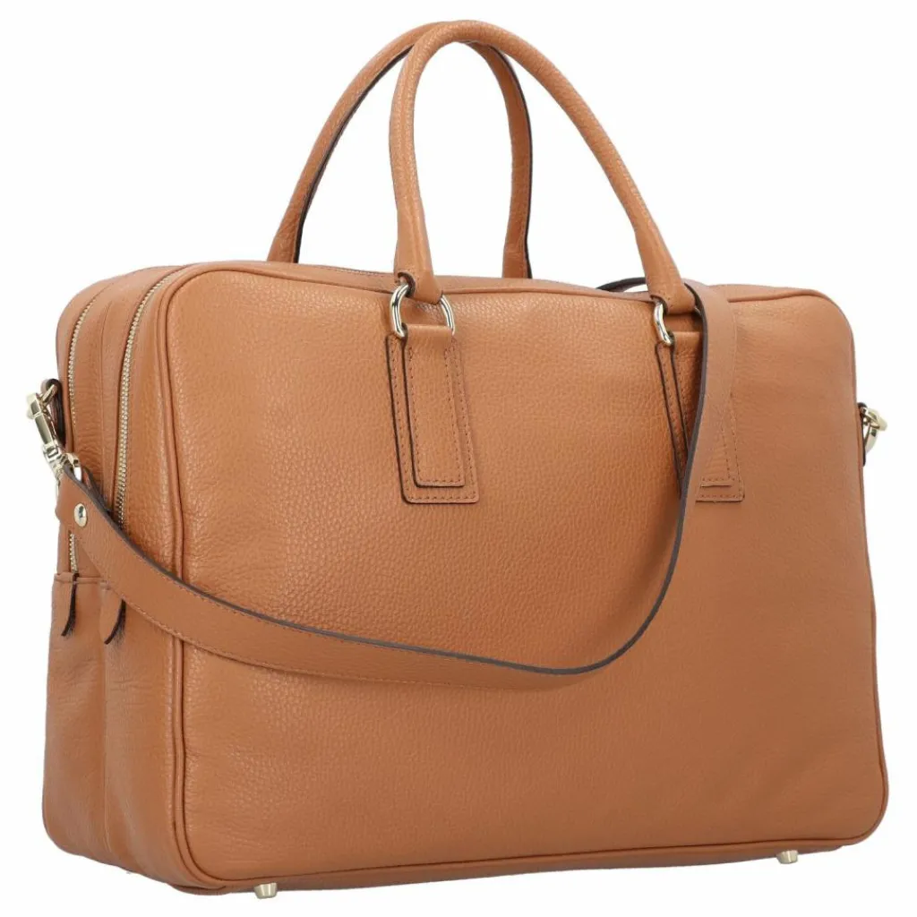 Hot abro Adria Aktentasche Leder 40 cm cuoio