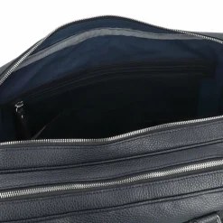 abro Aktentaschen<Adria Aktentasche Leder 40 cm navy