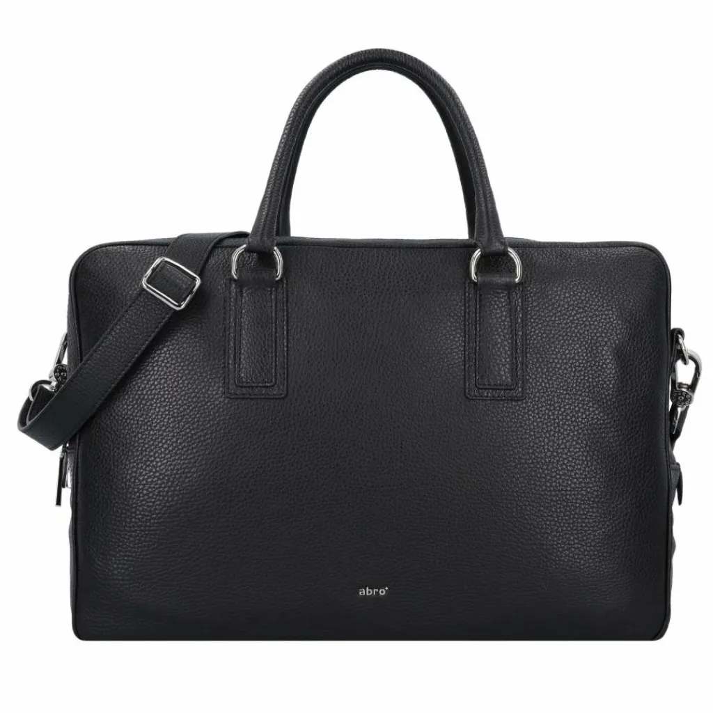 abro Adria Aktentasche Leder 40 cm