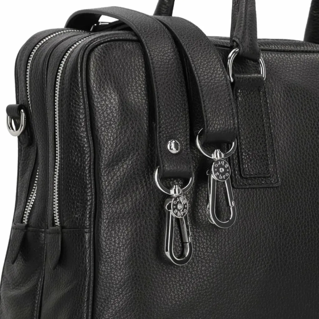 abro Adria Aktentasche Leder 40 cm