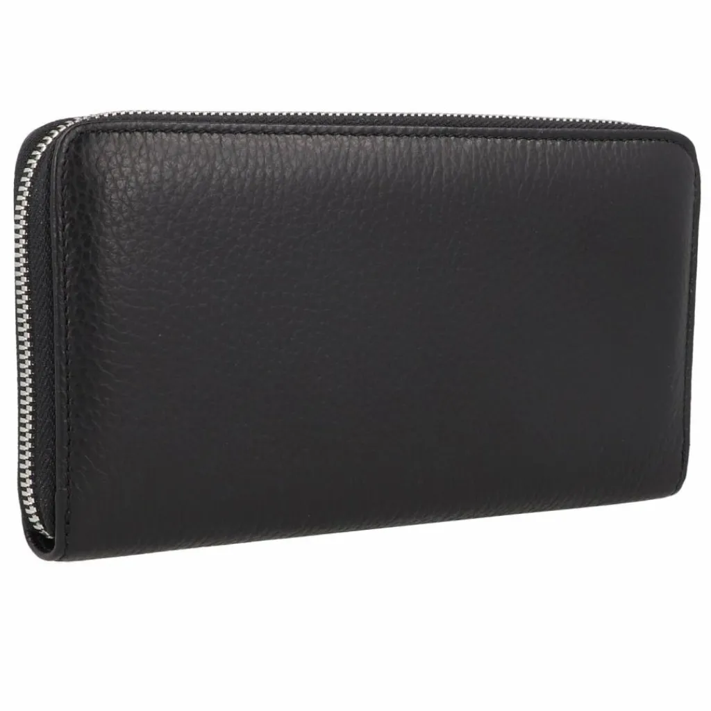 Hot abro Adria Geldbörse Leder 19 cm black-nickel