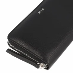 Hot abro Adria Geldbörse Leder 19 cm black-nickel