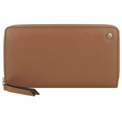 abro Damengeldbörsen Querformat<Adria Geldbörse Leder 19 cm cuoio