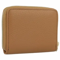 abro Damengeldbörsen Querformat<Adria Geldbörse Leder 10.5 cm cuoio