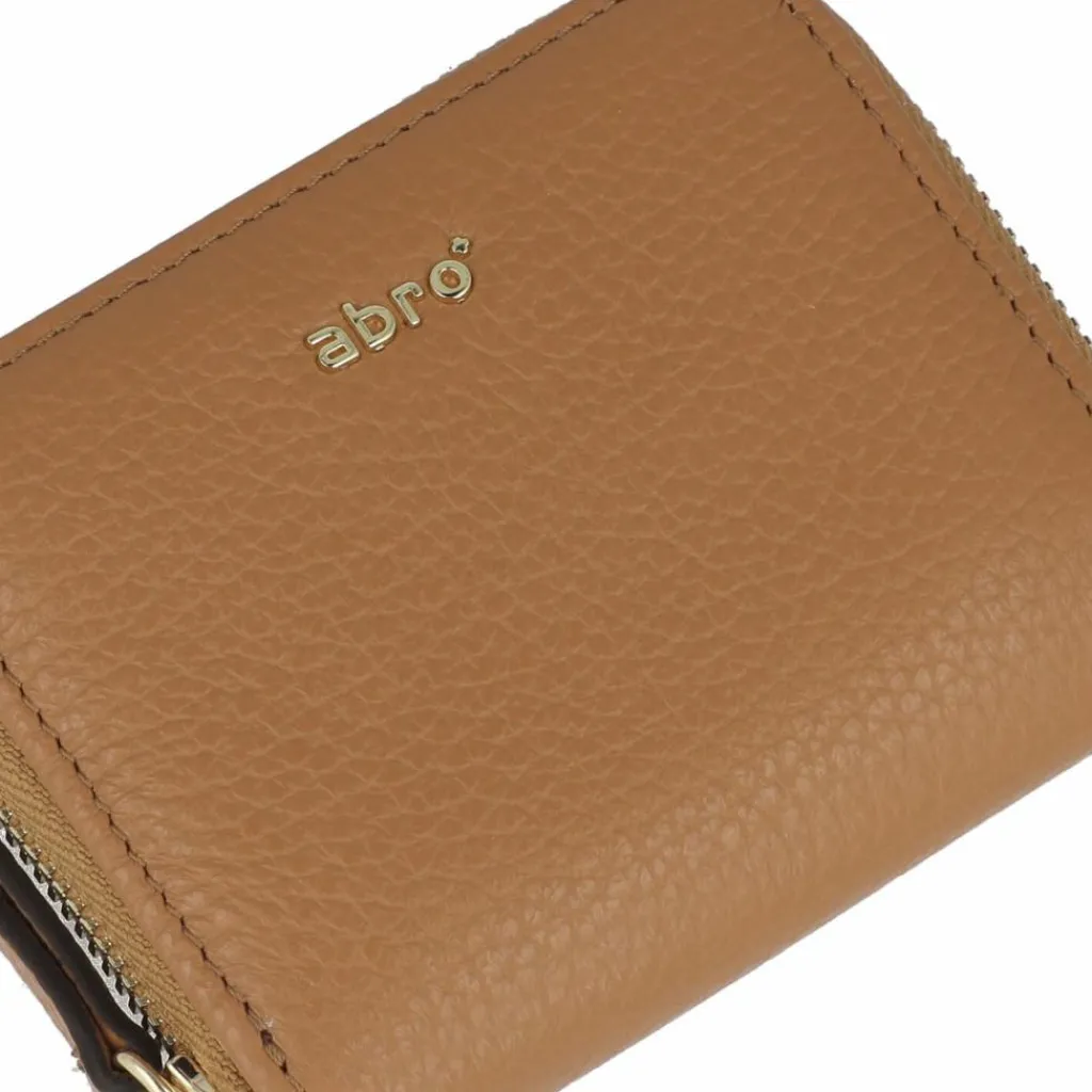 abro Damengeldbörsen Querformat<Adria Geldbörse Leder 10.5 cm cuoio