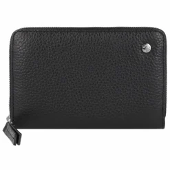 Best abro Adria Geldbörse Leder 15.5 cm black-nickel