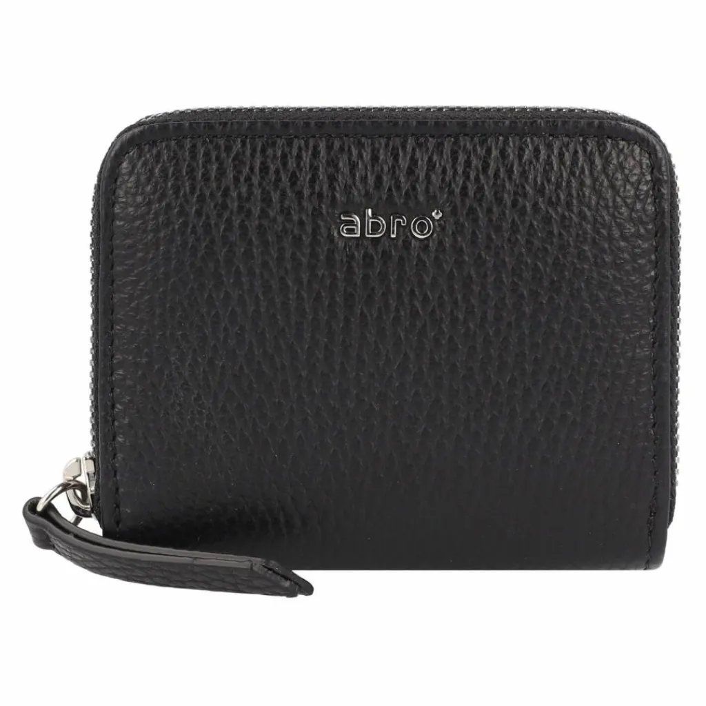Hot abro Adria Geldbörse Leder 10.5 cm black-nickel