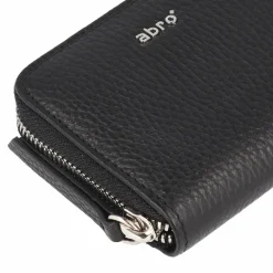 Hot abro Adria Geldbörse Leder 10.5 cm black-nickel