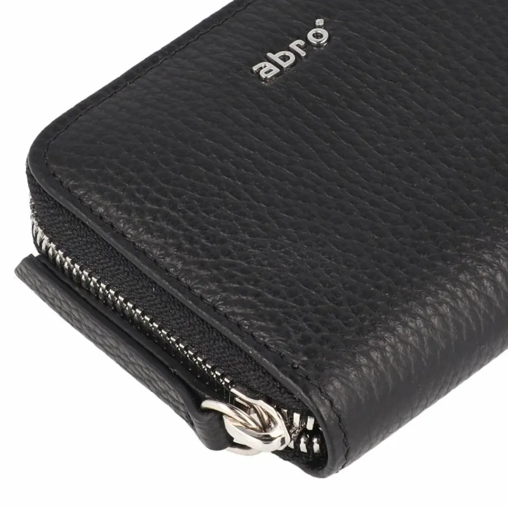 Hot abro Adria Geldbörse Leder 10.5 cm black-nickel