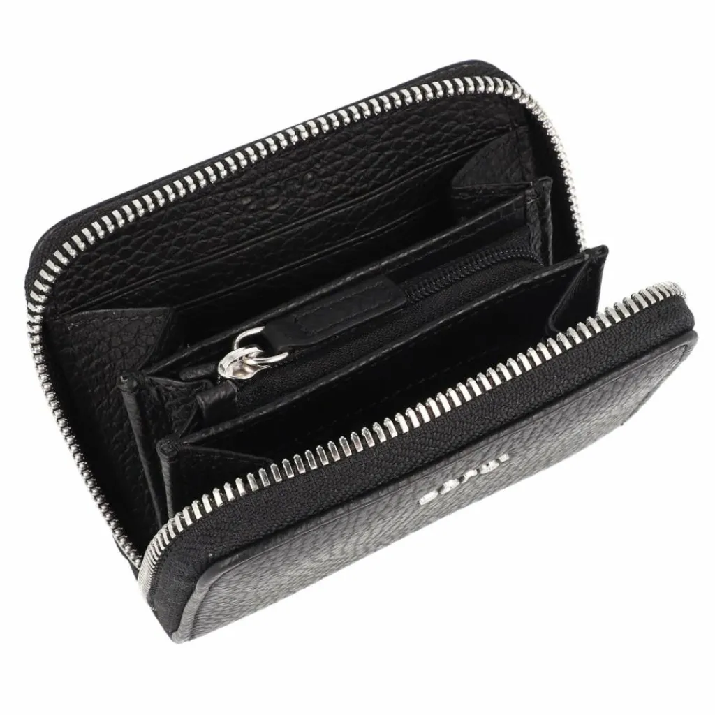 Hot abro Adria Geldbörse Leder 10.5 cm black-nickel