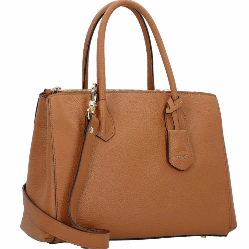abro Adria Handtasche Leder 35 cm Laptopfach
