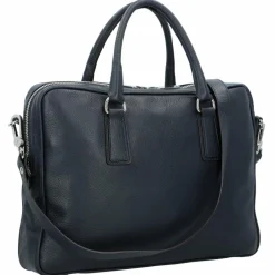 abro Henkeltaschen<Adria Handtasche Leder 37.5 cm navy