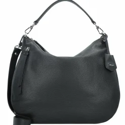 Outlet abro Adria Handtasche Leder 34.5 cm black-nickel