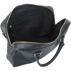 abro Henkeltaschen<Adria Handtasche Leder 37.5 cm black-gold