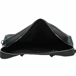 abro Henkeltaschen<Adria Handtasche Leder 37.5 cm black-nickel