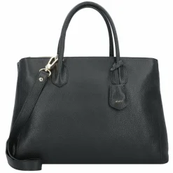 Hot abro Adria Shopper Tasche Leder 41 cm Laptopfach black-gold