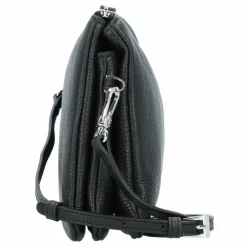 abro Adria Umhängetasche Leder 24 cm black-nickel