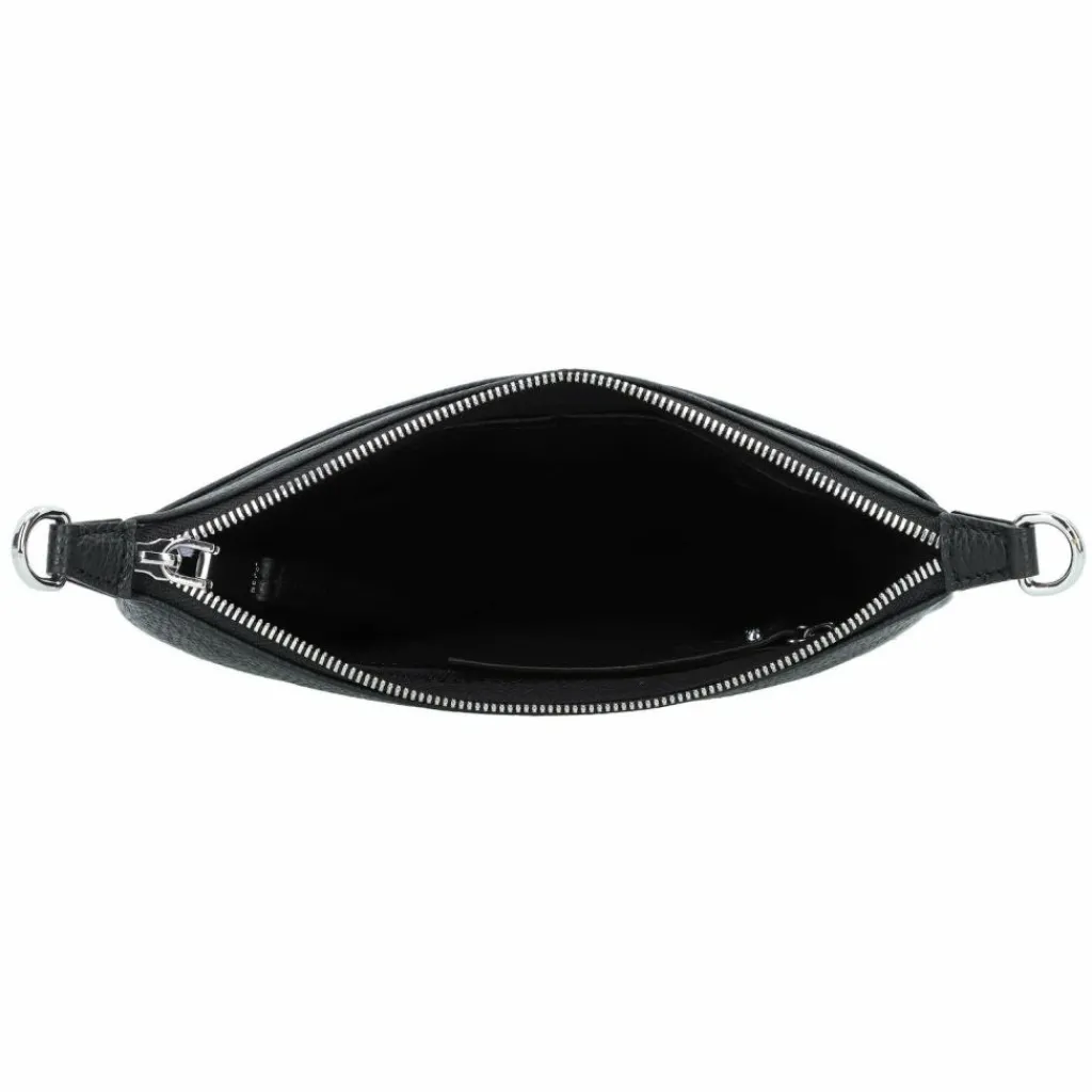 abro Umhängetaschen<Adria Umhängetasche Leder 26 cm black-nickel
