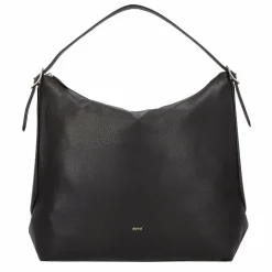 Hot abro Carina Schultertasche Leder 41 cm dark brown