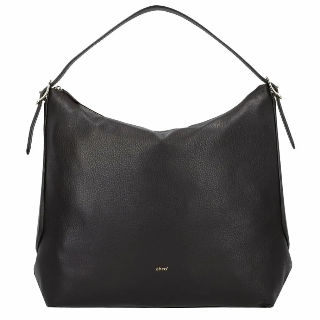 Hot abro Carina Schultertasche Leder 41 cm dark brown