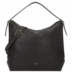 Hot abro Carina Schultertasche Leder 41 cm dark brown
