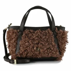 abro Schultertaschen|Henkeltaschen<Cosmo Schultertasche Leder 24 cm camel