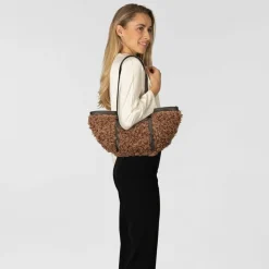 abro Shopper|Henkeltaschen<Cosmo Shopper Tasche Leder 44 cm camel