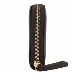 abro Damengeldbörsen Querformat<Dalia Geldbörse RFID Schutz Leder 19 cm dark brown