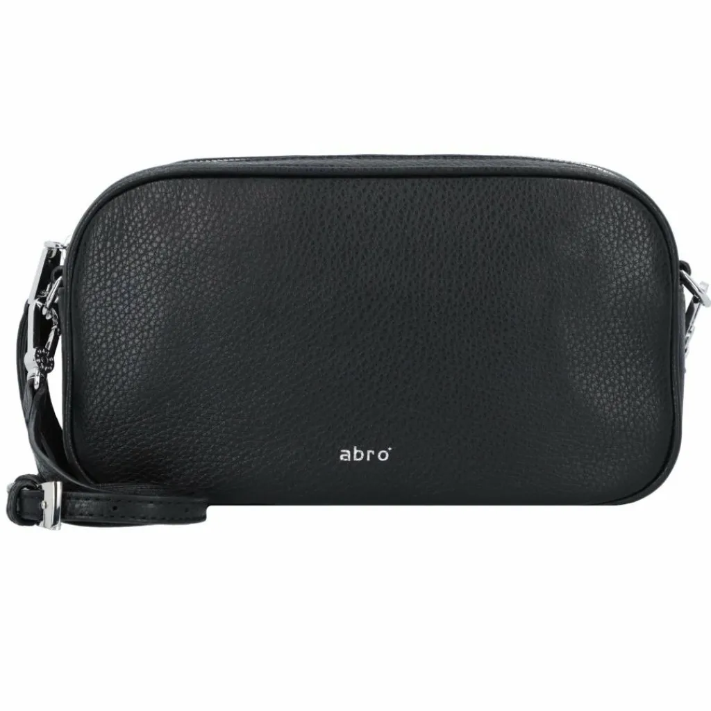 abro Umhängetaschen<Dalia Umhängetasche Leder 23 cm black-nickel