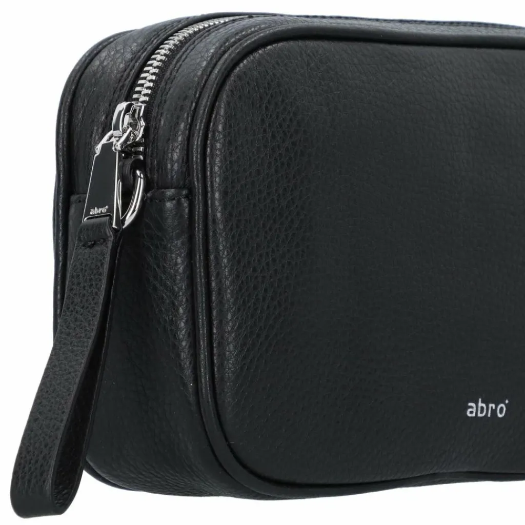 abro Umhängetaschen<Dalia Umhängetasche Leder 23 cm black-nickel
