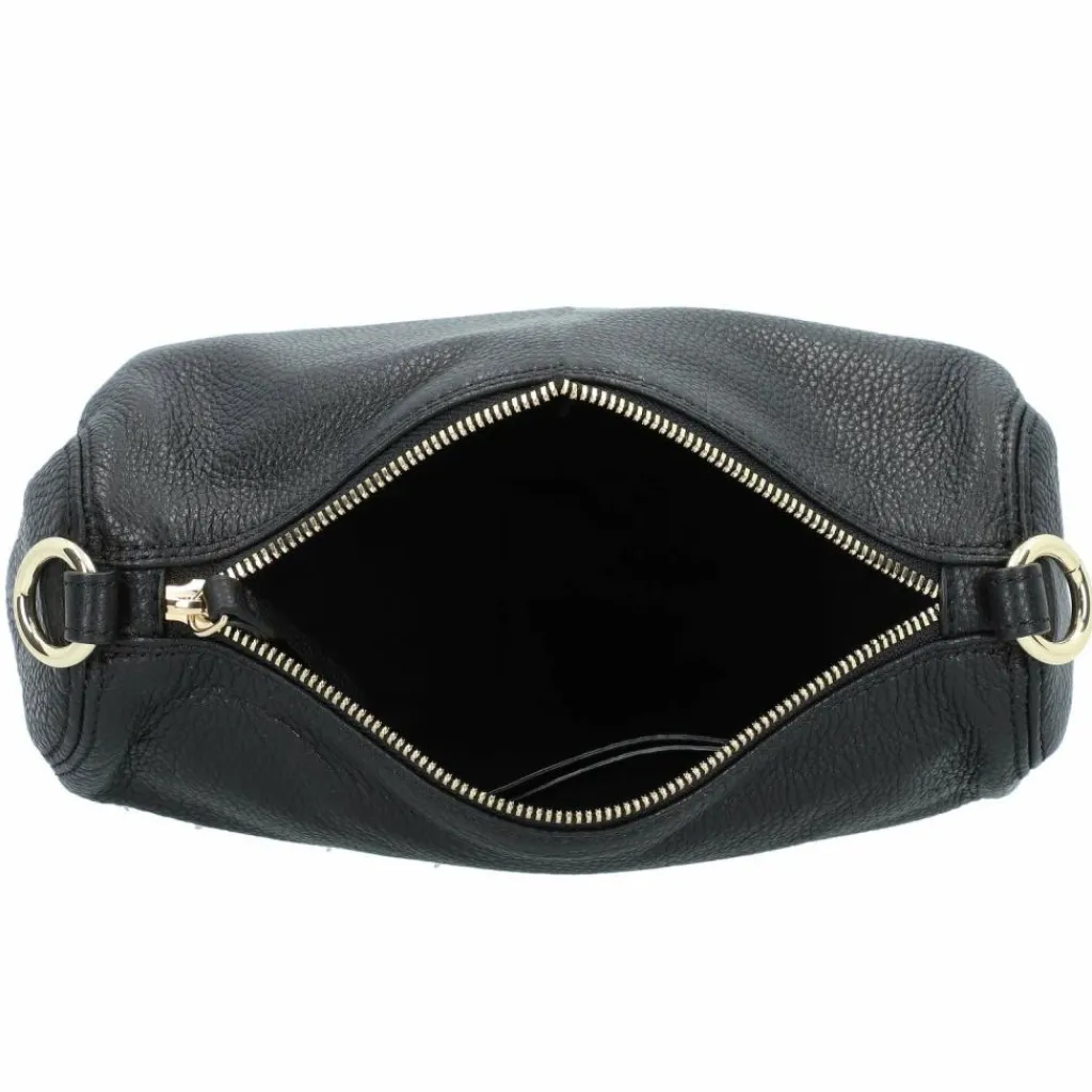 abro Umhängetaschen<Dalia Umhängetasche Leder 22 cm black-gold