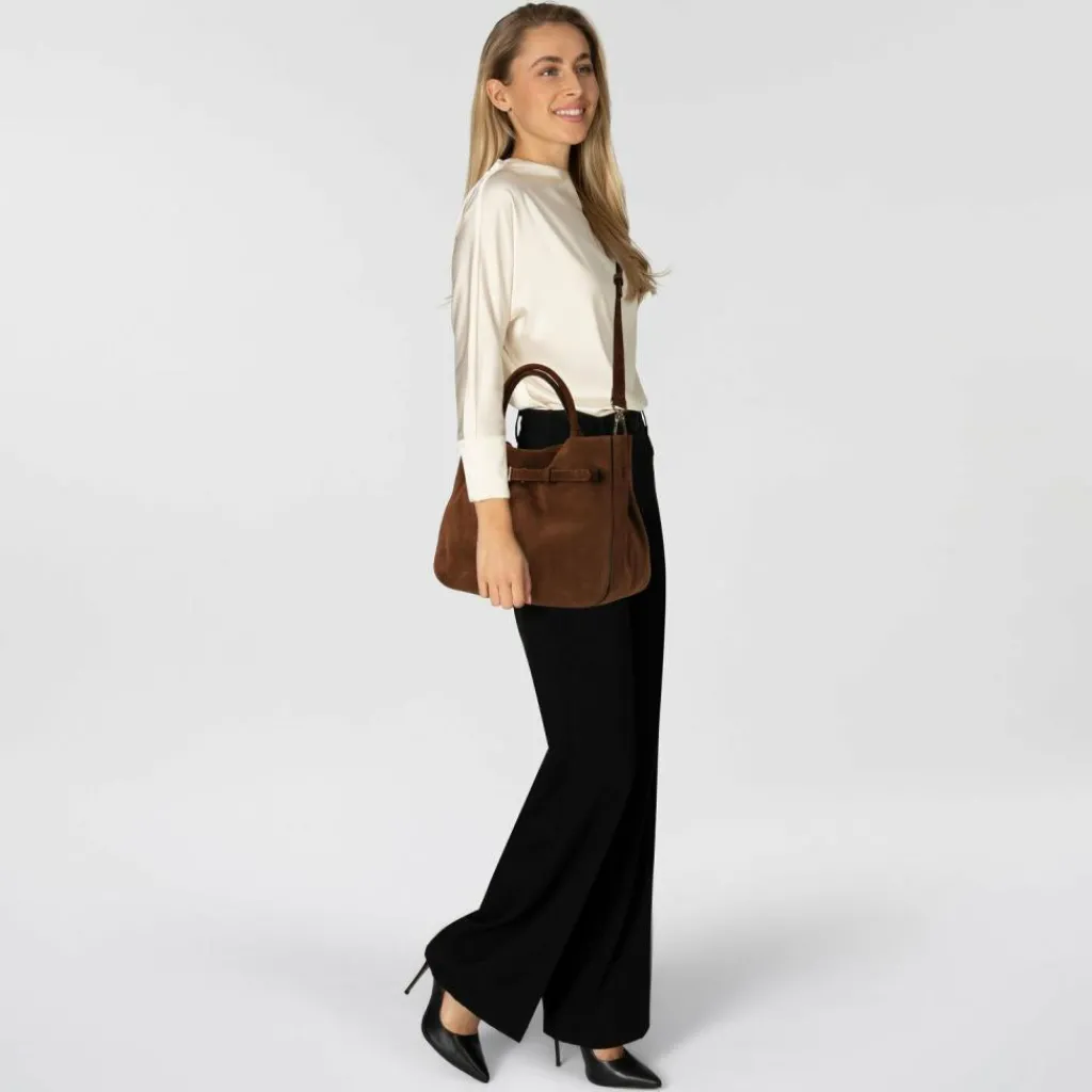 abro Jill Schultertasche Leder 36 cm