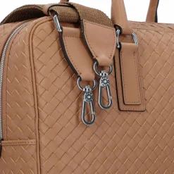 Hot abro Lotus Handtasche Leder 40.5 cm cuoio