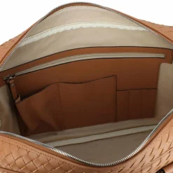 Hot abro Lotus Handtasche Leder 40.5 cm cuoio