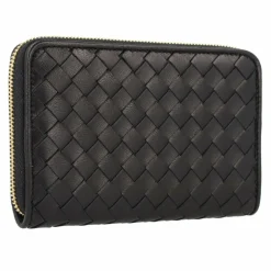 Online abro Piuma Geldbörse Leder 15 cm black-gold