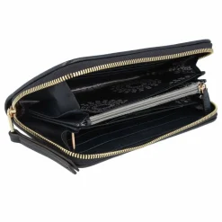 Clearance abro Piuma Geldbörse Leder 19 cm navy