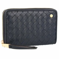 Online abro Piuma Geldbörse Leder 15 cm navy