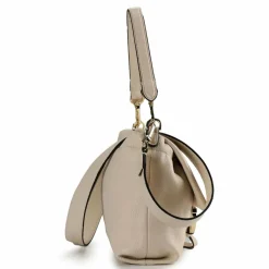 abro Schultertaschen<Temi Schultertasche Leder 26 cm beige