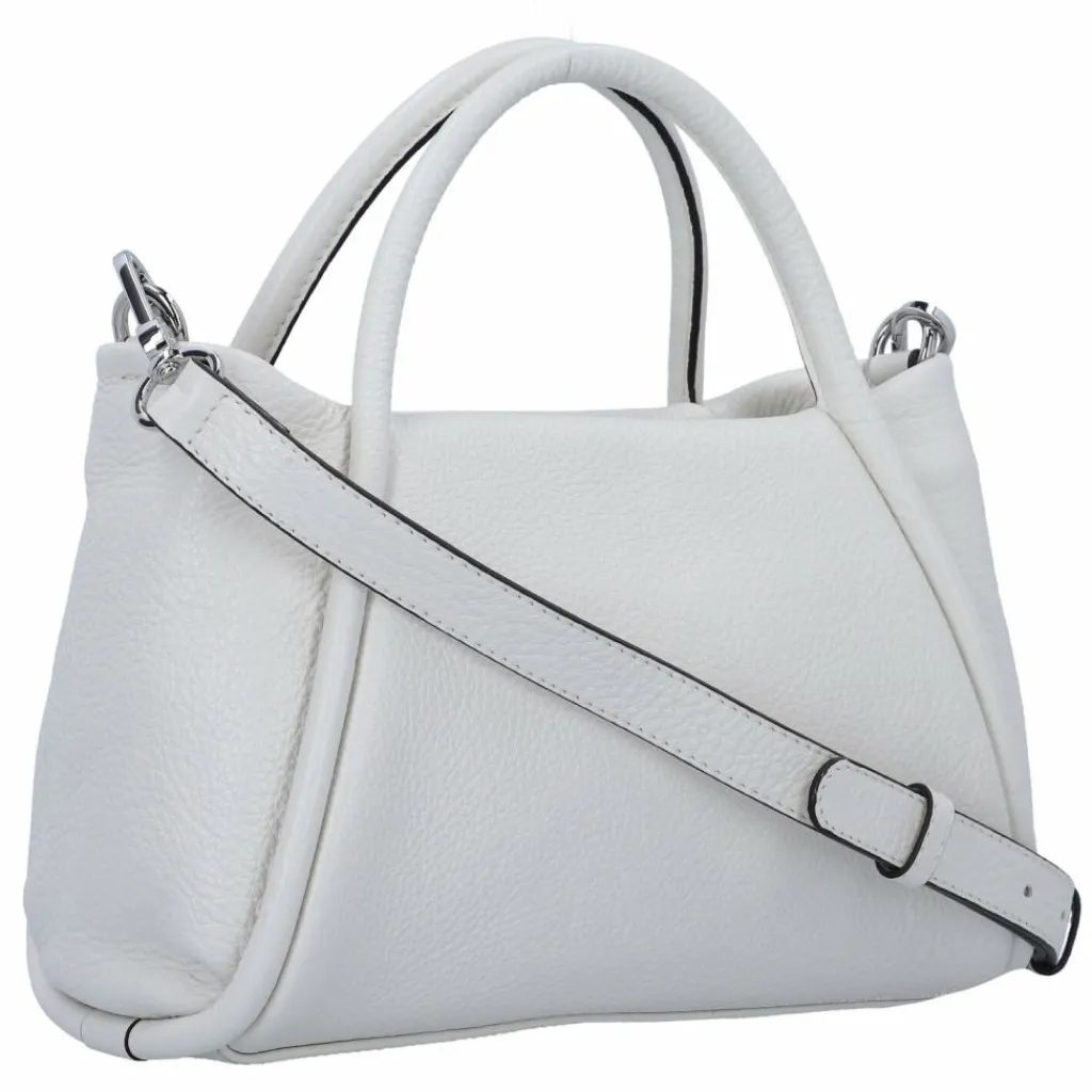 Clearance abro Willow Handtasche Leder 26.5 cm ivory