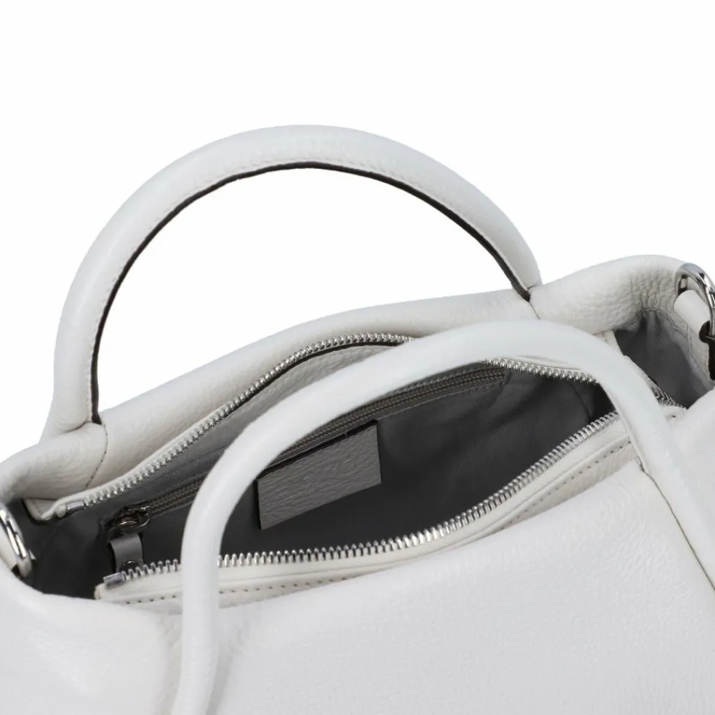 Clearance abro Willow Handtasche Leder 26.5 cm ivory