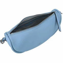 abro Schultertaschen<Willow Schultertasche Leder 34.5 cm light blue-fairy