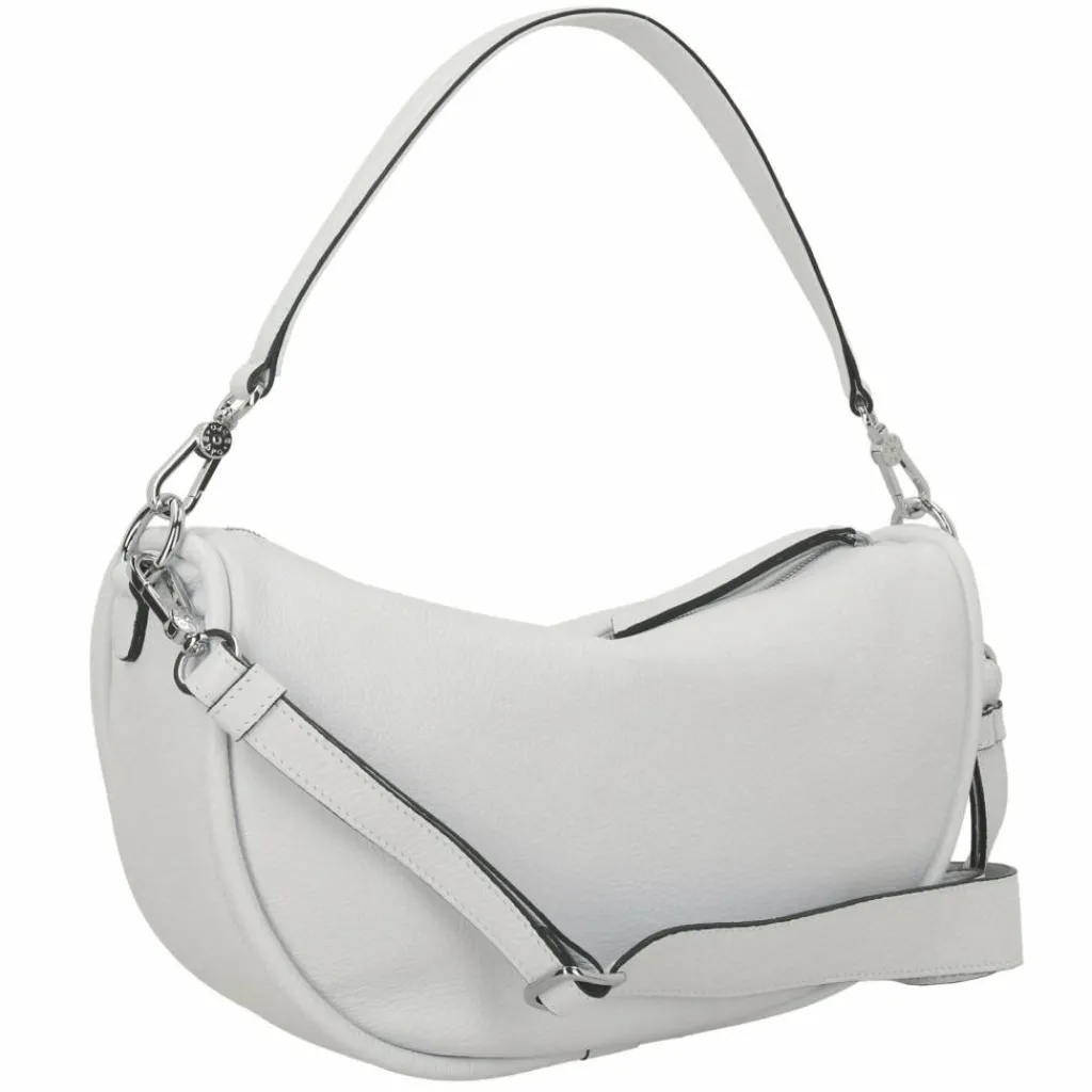Hot abro Willow Schultertasche Leder 34.5 cm ivory