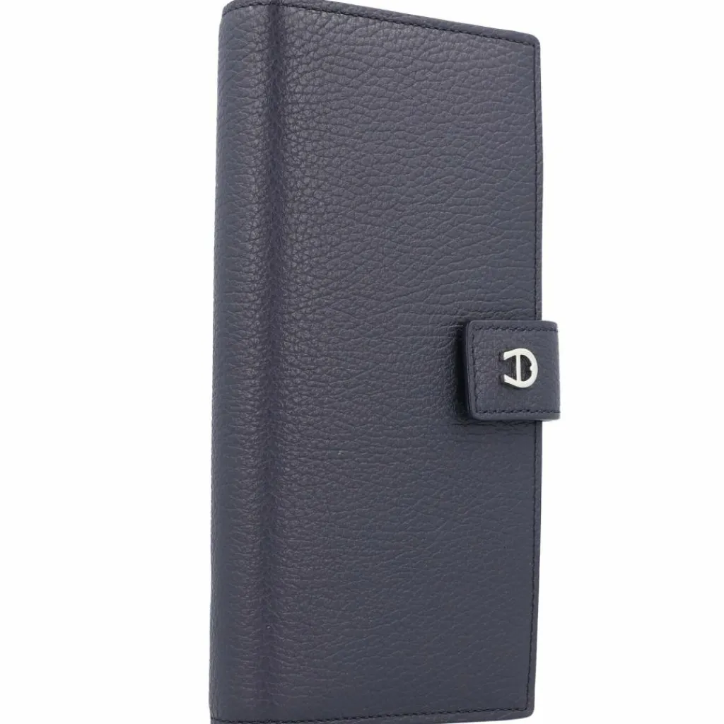 AIGNER Damengeldbörsen Querformat<Basics Geldbörse Leder 19 cm marine