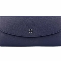 Online AIGNER Basics Geldbörse Leder 19,5cm marine