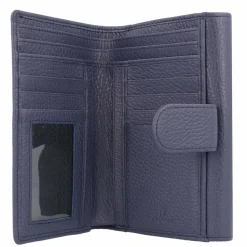 Best AIGNER Basics Geldbörse Leder 16 cm marine