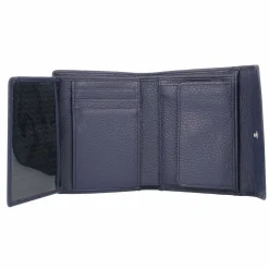 AIGNER Damengeldbörsen Querformat<Basics II Geldbörse Leder 12 cm marine