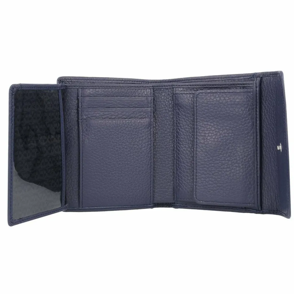 AIGNER Damengeldbörsen Querformat<Basics II Geldbörse Leder 12 cm marine