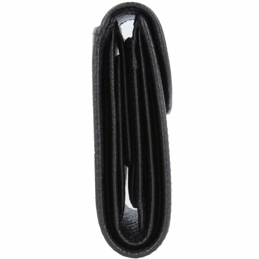 AIGNER Damengeldbörsen Querformat<Basics II Geldbörse Leder 12 cm schwarz