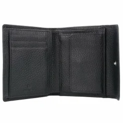AIGNER Damengeldbörsen Querformat<Basics II Geldbörse Leder 12 cm schwarz