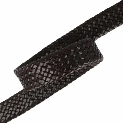 Herren AIGNER Business Flechtgürtel Leder